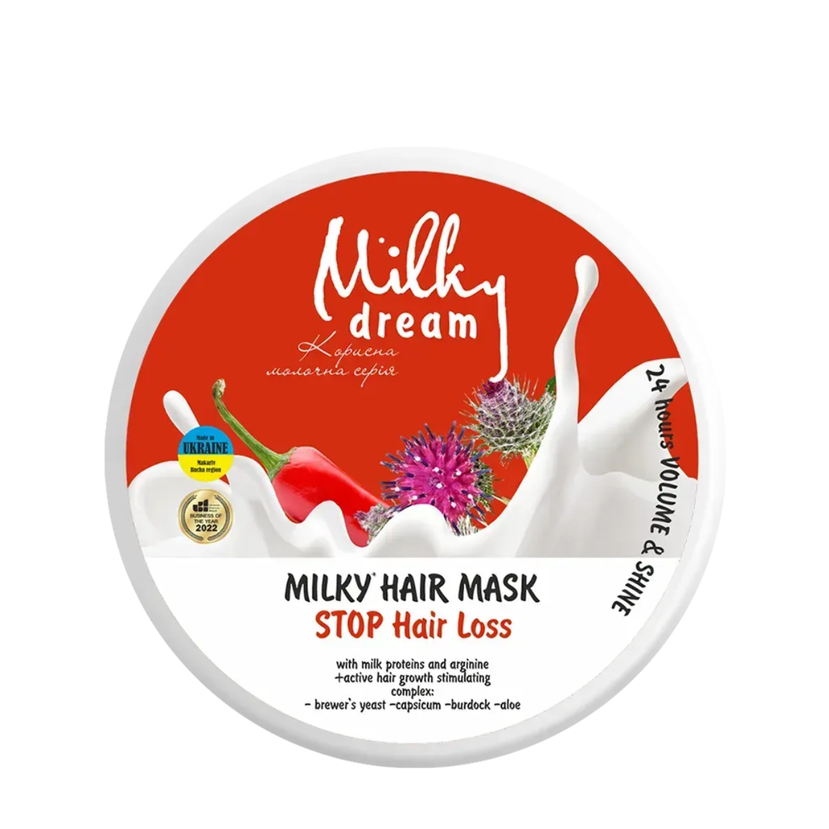 Маска для волосся Milky Dream проти випадіння “STOP Випадіння” 300 мл Маска для волосся Milky Dream проти випадіння “STOP Випадіння” 300 мл