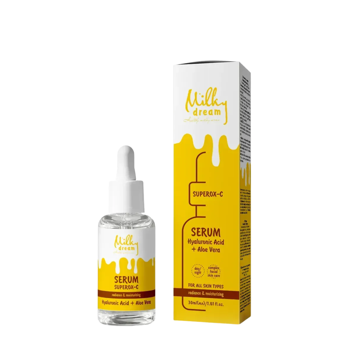 Сироватка для обличчя Milky Dream "Сяяння та зволоження" SUPERОX-C, 30 мл Сироватка для обличчя Milky Dream "Сяяння та зволоження" SUPERОX-C, 30 мл