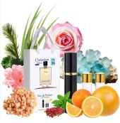 Парфуми чоловічі Christian №34 Terre d’Hermes, подарунковий набір з атомайзером 3×12 мл. Зображення №2