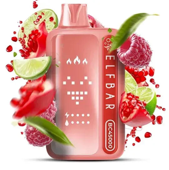 ELFBAR BC45000 Pomegranate Raspberry Lime (Гранат малина лайм) ELFBAR BC45000 Pomegranate Raspberry Lime (Гранат малина лайм)