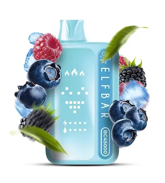 ELFBAR BC45000 Blue Razz Ice (Голубая малина лёд) ELFBAR BC45000 Blue Razz Ice (Голубая малина лёд)