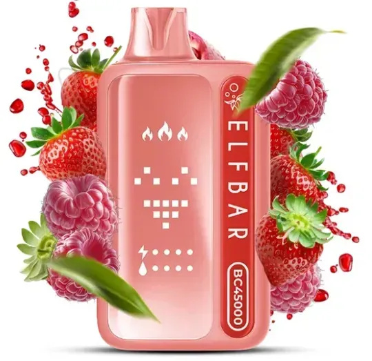 ELFBAR BC45000 Red Raspberry Strawberry (Червона малина полуниця) ELFBAR BC45000 Red Raspberry Strawberry (Червона малина полуниця)