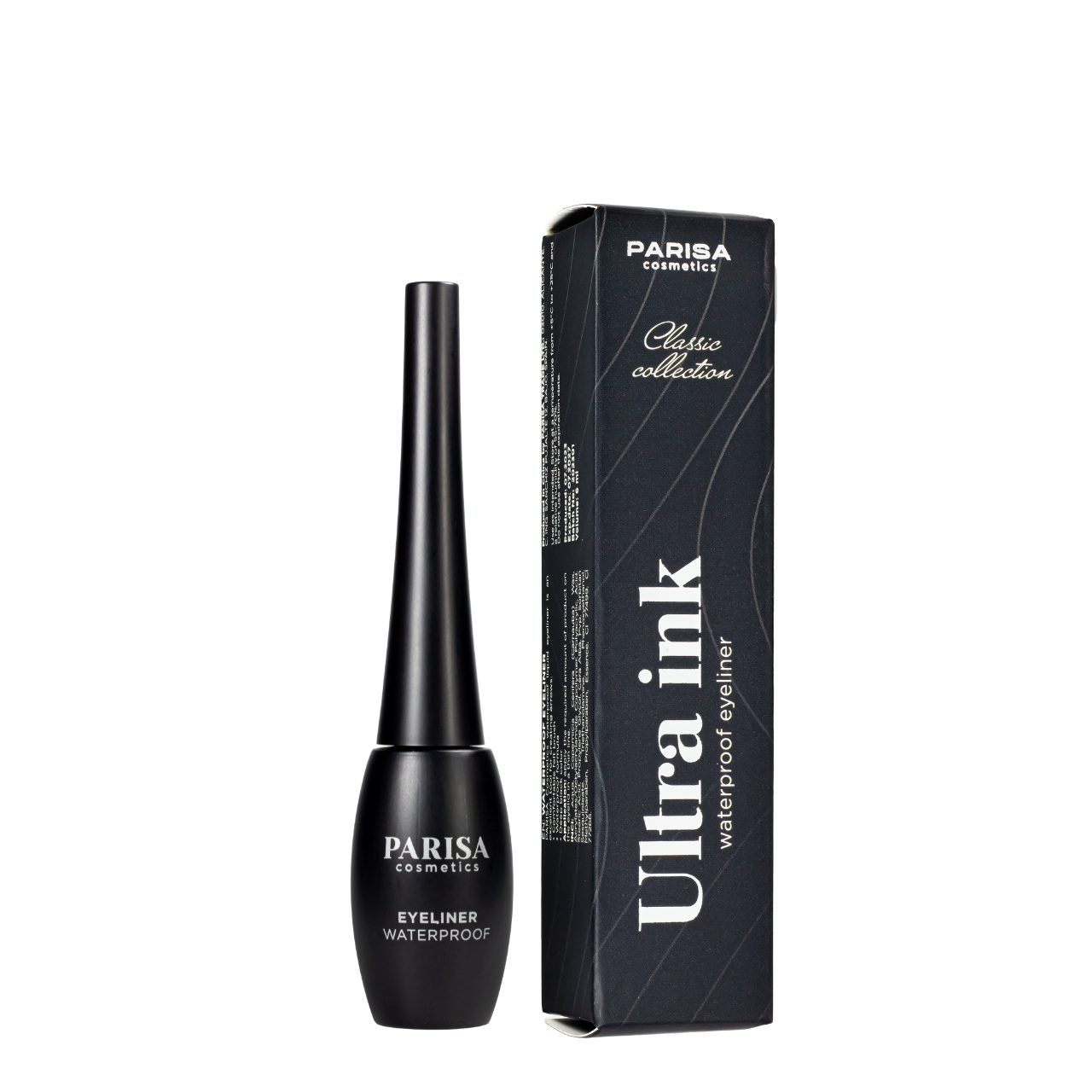 Підводка для очей глянцева чорна Parisa Cosmetics Cats Eyes Liner EL-201 Підводка для очей глянцева чорна Parisa Cosmetics Cats Eyes Liner EL-201