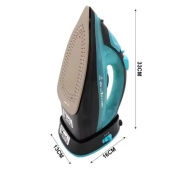 Праска бездротова із зарядною базою та вертикальним відпарюванням Domotec MS-1210В 2400W. Зображення №3