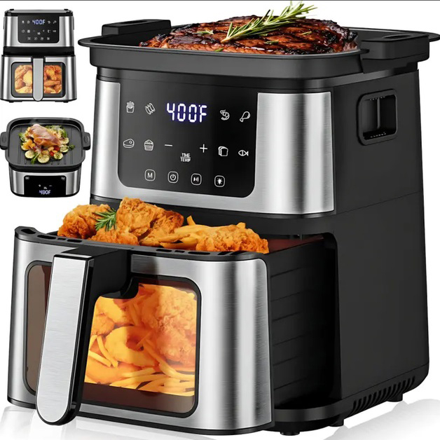 Аерогриль Domotec MS-3225 3800Вт 7л багатофункціональний з регулюванням температури Аерогриль Domotec MS-3225 3800Вт 7л багатофункціональний з регулюванням температури