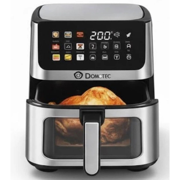 Аэрофритюрница Domotec Air Fryer MS-3224 сенсорное управление 12 л 4500 Вт Аэрофритюрница Domotec Air Fryer MS-3224 сенсорное управление 12 л 4500 Вт