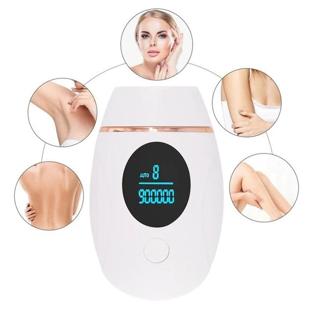 Лазерний епілятор Depilator Laser 36 Вт 8 рівнів 900 000 спалахів Лазерний епілятор Depilator Laser 36 Вт 8 рівнів 900 000 спалахів