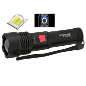 Ліхтарик світлодіодний з акумулятором X-Balog BL-X72-P90, ліхтар ручний потужний, тактовний ліхтар. Зображення №4