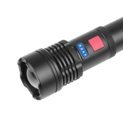 Ліхтарик світлодіодний з акумулятором X-Balog BL-X72-P90, ліхтар ручний потужний, тактовний ліхтар. Зображення №6