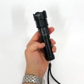 Ліхтарик світлодіодний з акумулятором X-Balog BL-X72-P90, ліхтар ручний потужний, тактовний ліхтар. Зображення №9