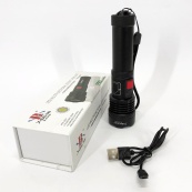 Ліхтарик світлодіодний з акумулятором X-Balog BL-X72-P90, ліхтар ручний потужний, тактовний ліхтар. Зображення №12