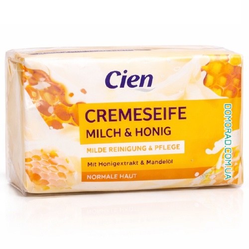 Cien Тверде мило Молоко та Мед 150g Cien Тверде мило Молоко та Мед 150g