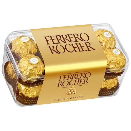 Цукерки Ferrero Rocher шоколадні 200г Цукерки Ferrero Rocher шоколадні 200г