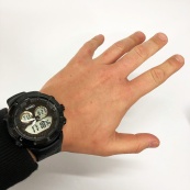 Часы наручные мужские SKMEI 2014BKWT, часы наручные электронные тактические, часы армейские оригинал. Изображение №13