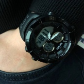 Часы наручные мужские SKMEI 2014BKWT, часы наручные электронные тактические, часы армейские оригинал. Изображение №14