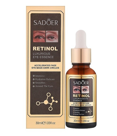 Сироватка під очі проти темних кіл Sadoer Retinol Luxurios Eye Essence 30 мл Сироватка під очі проти темних кіл Sadoer Retinol Luxurios Eye Essence 30 мл