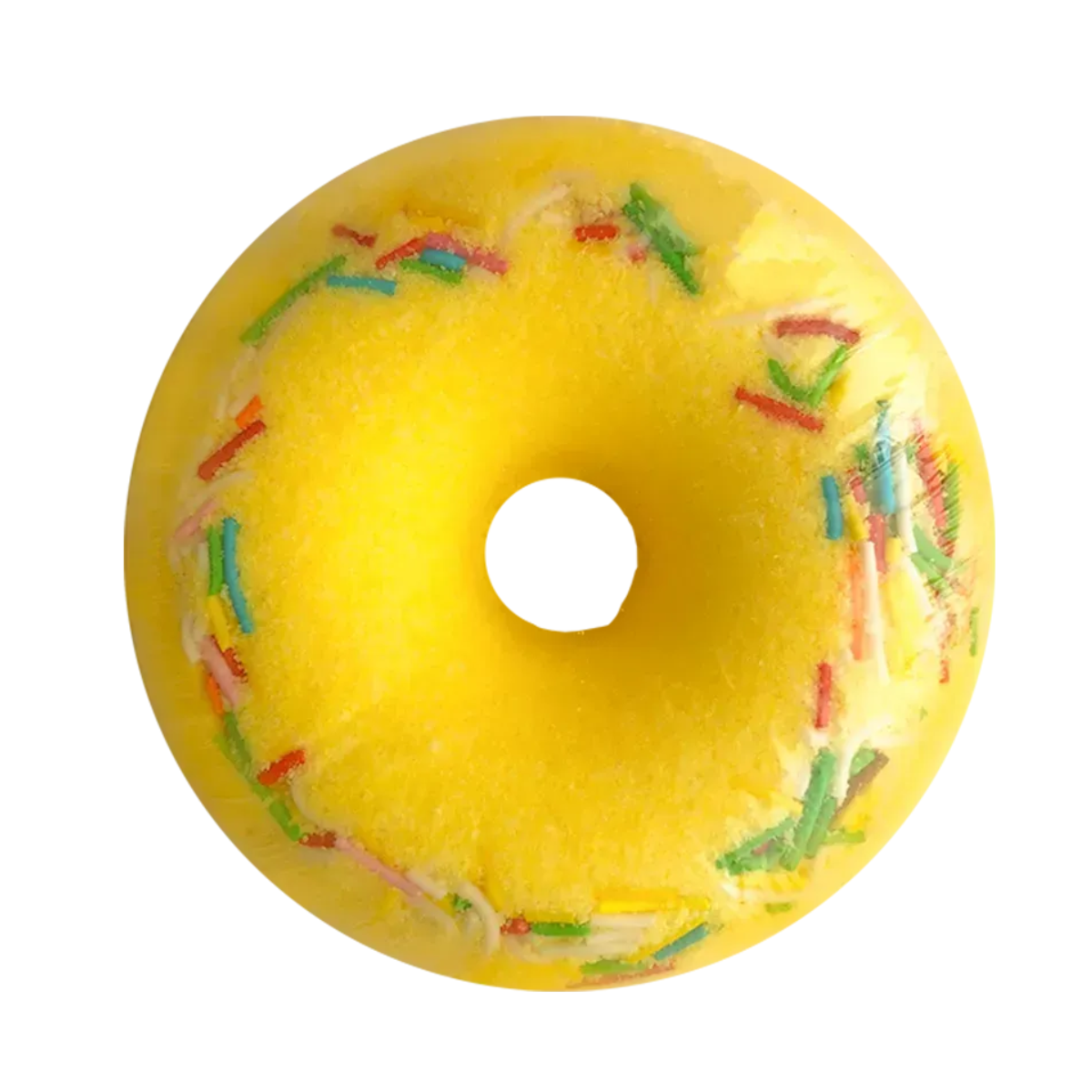 Шипуча пінна бомбочка для ванни з ароматом карамелі Milky Dream Donut "Caramel pear",140 г Шипуча пінна бомбочка для ванни з ароматом карамелі Milky Dream Donut "Caramel pear",140 г