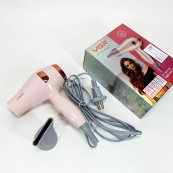 Фен для волосся дорожній VGR V-432 PINK, з концентратором 1000 Вт, іонізація та 2 режими. Колір: рожевий. Зображення №7