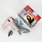 Фен для волосся дорожній VGR V-432 PINK, з концентратором 1000 Вт, іонізація та 2 режими. Колір: рожевий. Зображення №8