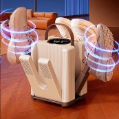 Електросушарка для взуття від мережі на 3 пари / Сушарка з УФ-дезінфекцією та таймером / Сушарка взуття. Зображення №3