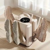 Електросушарка для взуття від мережі на 3 пари / Сушарка з УФ-дезінфекцією та таймером / Сушарка взуття. Зображення №7