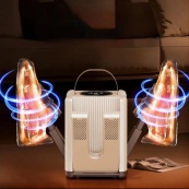 Електросушарка для взуття від мережі на 3 пари / Сушарка з УФ-дезінфекцією та таймером / Сушарка взуття. Зображення №11