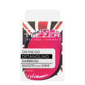 Щітка-випрямляч для волосся з кришкою SALON, Малиновий. Зображення №4