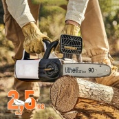 Акумуляторна ланцюгова пилка Litheli живлення від павербанку УМБ Litheli Power Bank 10000 мАг 45Вт 2А (U20CS00-0U220). Зображення №2