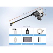 Акумуляторна мийка високого тиску, живлення від павербанку УМБ Litheli Power Bank 20000 mAh, 45 W, 4А. Зображення №2