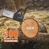 Акумуляторна ланцюгова пилка Litheli живлення від павербанку УМБ Litheli Power Bank 10000 мАг 45Вт 2А (U20CS00-0U220). Зображення №5