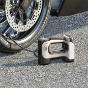 Аккумуляторный компрессор с фонарем Litheli питание от павербанка УМБ Litheli Power Bank 20000 мАч 45Вт. Зображення №2