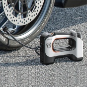 Аккумуляторный компрессор с фонарем Litheli питание от павербанка УМБ Litheli Power Bank 20000 мАч 45Вт. Зображення №4