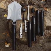 Багатофункціональна туристична саперна лопата Adimanti HK002 11-в-1 складана з чохлом. Зображення №2 Багатофункціональна туристична саперна лопата Adimanti HK002 11-в-1 складана з чохлом. Зображення №2