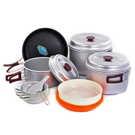 Набір туристичного посуду Kovea KSK-WY78 Silver 78 Набір туристичного посуду Kovea KSK-WY78 Silver 78