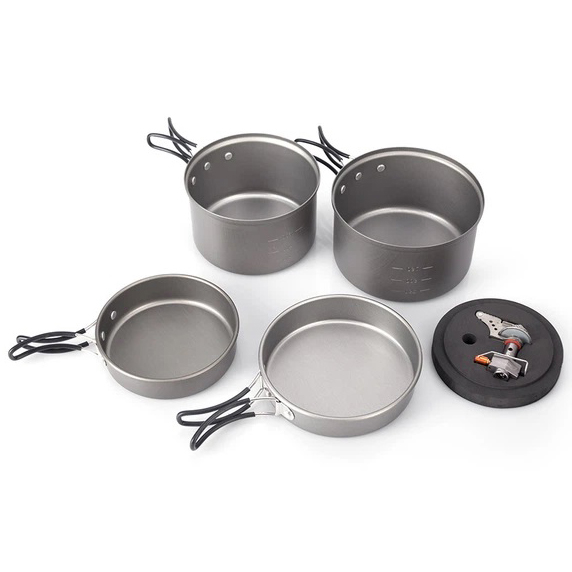 Набір туристичного посуду Kovea Solo 3 KSK-Solo3 5 предметів Набір туристичного посуду Kovea Solo 3 KSK-Solo3 5 предметів