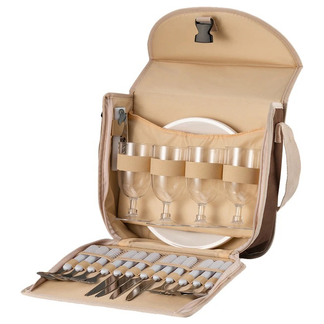 Набір для пікніка Кемпінг Casual на 4 особи (4823082715411) Набір для пікніка Кемпінг Casual на 4 особи (4823082715411)