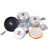 Набір туристичного посуду Kovea KSK-WY78 Silver 78. Зображення №3 Набір туристичного посуду Kovea KSK-WY78 Silver 78. Зображення №3