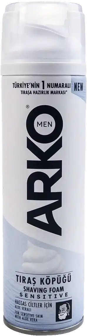 Піна для гоління ARKO Sensitive 200 мл Піна для гоління ARKO Sensitive 200 мл