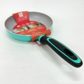 Сковорода Magio MG-1175 с мраморным антипригарным покрытием 20 см, антипригарная сковорода. Изображение №7