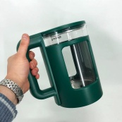 Электрочайник Rainberg RB-2220 стеклянный, дисковый прозрачный с подсветкой 2200 Вт. Цвет: зеленый. Изображение №9