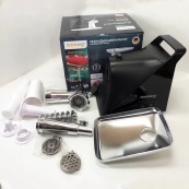 Мясорубка Rainberg RB-679 3000W с соковыжималкой, электромясорубка для дома, электромясорубка с реверсом. Изображение №5