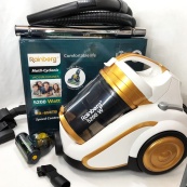 Пилосос Rainberg RB-658TB колбовий з регулятором потужності та турбощіткою 5L - 5200 Вт, пилосос домашній. Зображення №6