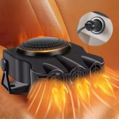 Тепловентилятор автомобільний Car Fan CF-612, дуйка для авто, Універсальний обігрівач.. Зображення №4