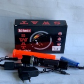 Тактичний ліхтар ручний Bailong 8626, ліхтарик тактичний акумуляторний ручний, супер яскравий ліхтарик. Зображення №3