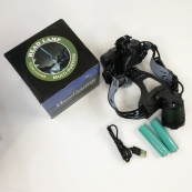 Налобний ліхтар POLICE BL-2188-T6, водонепроникний ліхтар, головний ліхтарик, потужний акумуляторний. Зображення №6