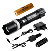 Тактичний ліхтар ручний Bailong 8626, ліхтарик тактичний акумуляторний ручний, супер яскравий ліхтарик. Зображення №11