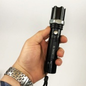 Тактичний ліхтар ручний Bailong 8626, ліхтарик тактичний акумуляторний ручний, супер яскравий ліхтарик. Зображення №14