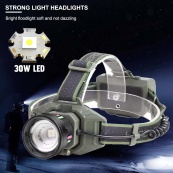 Ліхтар налобний 8098-TG 2x18650. Зображення №4