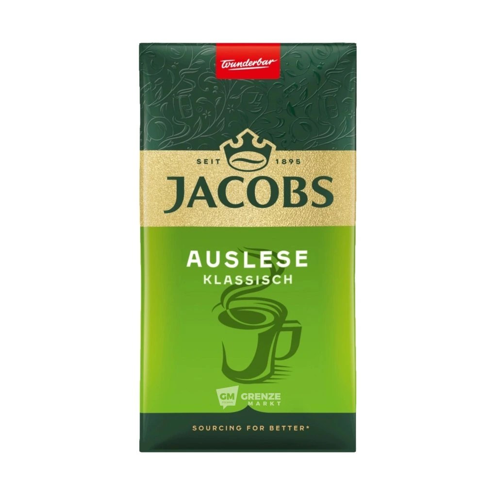 Кава мелена Jacobs Auslese Klassisch 500 г Кава мелена Jacobs Auslese Klassisch 500 г