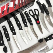 Набір кухонних ножів Contour Pro Knives 13 предметів, Набір кухонного приладдя набір ножів. Зображення №2